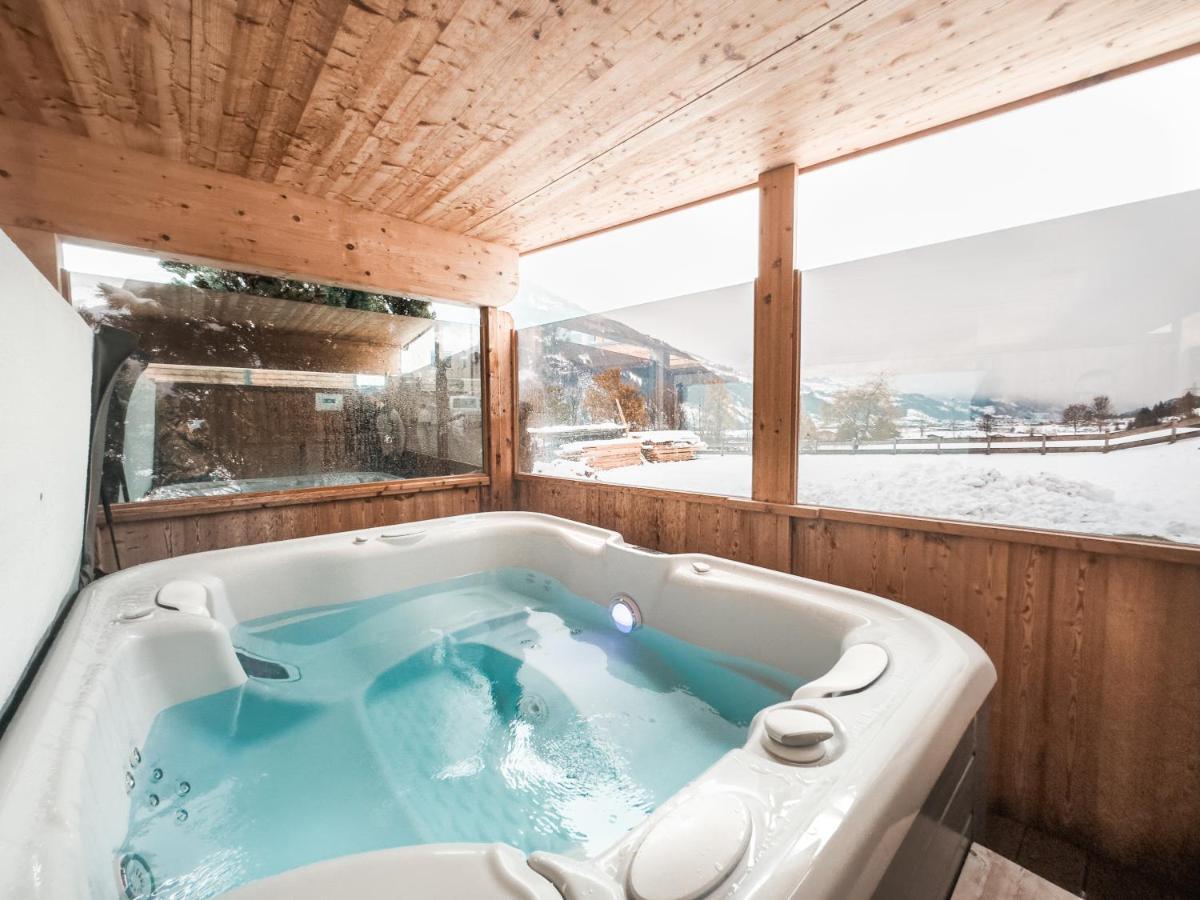 Sportlodge' Mountain Suite - Natural Pool, Whirlpool & Sauna By Alpenluxus Appartements Kleinboden Kültér fotó
